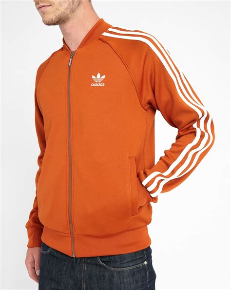 adidas jacke herren orange|Men's Orange Jackets .